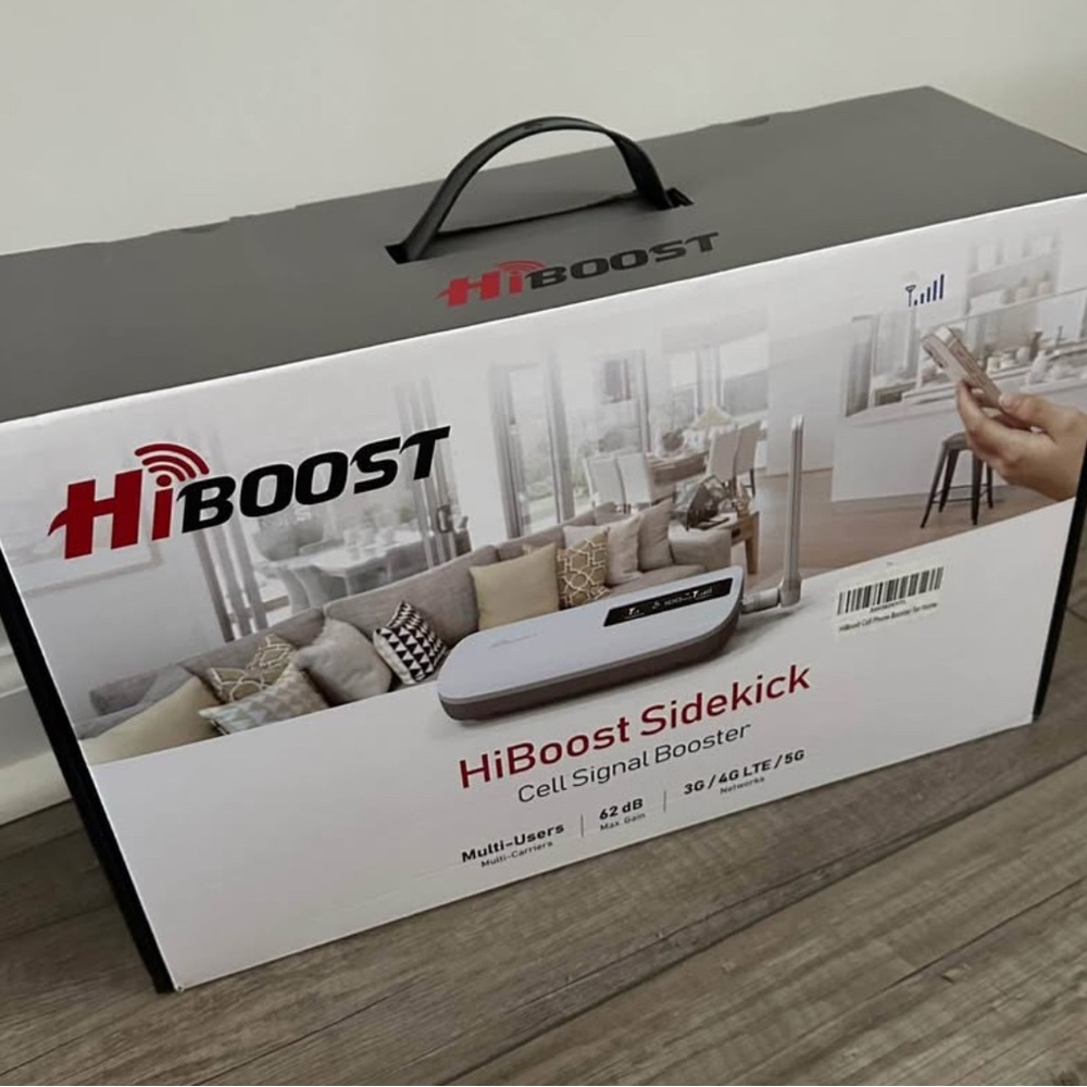 HiBoost Sidekick Cell Phone Signal Booster